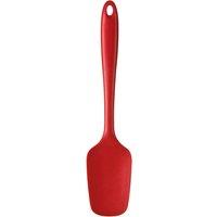 Orsina BPA-Free Light Green Silicone Turner, Nonstick-Safe Spatula, Stain Resistant Tapered Handle Kitchen Turner in Red