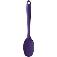 Orsina Heat-Resistant Light Pink Silicone Spoon, Stain Resistant Cooking Spoon, Kitchen Tool With Hanging Loop in Purple
