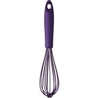 Orsina Non-Stick Black Silicone Whisk, Best Whisk for Baking, Kitchen Whisk, Wire Whisk, Heat Resistant Kitchen Whisk in Purple