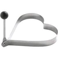 Orsina Heart Shape Egg Ring in Silver