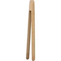 Orsina Sturdy Beechwood Tongs With Ergonomic Grip, Lightweight Cooking Tongs, Heat-Resistant Kitchen Tongs For Home in Natural