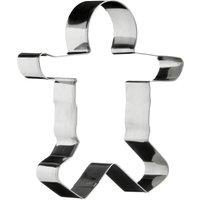 Orsina Durable Man Cookie Cutter, Stainless Steel Cookie Cutters, Effortless Cuting Steel Cutters in Silver