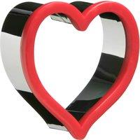 Orsina Coloured ABS Heart Cookie Cutter in Red