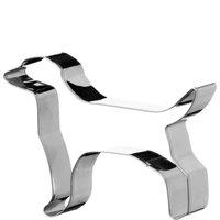 Orsina Simple To Use Dog Cookie Cutter, Durable Biscuit Cutters, Dishwasher Safe Cookie Cutters For Baking in Silver
