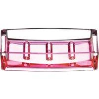 Orsina Acrylic Crystal Acrylic & Crystal Soap Dish in Pink