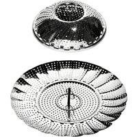Orsina Large Stainless Steel Steamer in Silver
