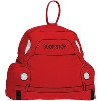 Orsina Red Fabric Car Door Stop