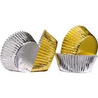 Orsina 60Pcs Large Cupcake Cases in Silver