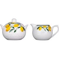 Orsina Orchard Fruits Lemon Tree Sugar & Cream Set