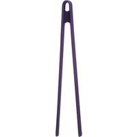 Orsina Hot Pink Silicone Tongs, Sturdy Kitchen Grabbers, Rubber Tipped Kitchen Tongs, Ideal For Non-Stick Cookware in Purple