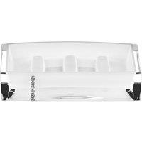 Orsina Acrylic Crystal White Toothbrush Holder