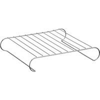 Orsina Durable Oven & Cooling Round Edged Rack, Stainless Steel Constructed Baking Rack, Versatile Cooling Rack in Silver