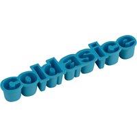 Orsina Cold As Ice, Ice Cube Tray, Unique Ice Cube Tray, Thermoplastic Rubber Ice Freezing Tray, Letters Ice Tray in Blue