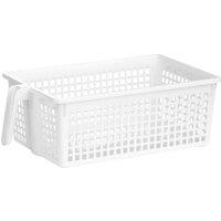 Orsina White Pp Storage Basket, Durable