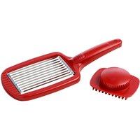 Orsina Balzano Tomato Slicer with Press in Red