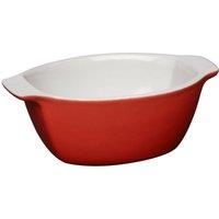 Orsina Imperial Blue Small Baking Dish, 190ml Baking Tray, Baking Kit for Cake, Essential Baking, Durable Stoneware in Red