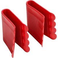 Orsina Dora Set of 2 Anti Scald Grips in Red