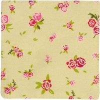 Orsina Rose Cottage Coasters - Set of 4, Delicate Floral Design With Heat-Resistant Surface, Protects Tables
