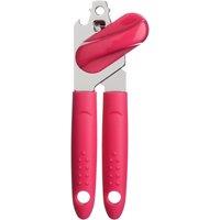 Orsina Blue PP Can Opener, Stainless Steel & Blue Can Opener, Manual Can Opener for all Kinds of Cans & Tins in Pink