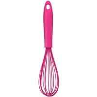 Orsina Versatile Silicone Whisk, Heat Resistant Utensil For Kitchen, Durable Whisk For Breakfast in Pink