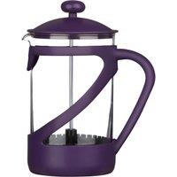 Orsina Modern Design Kenya 850Ml Cafetiere, Advanced Filtration Small Cafetiere, Comfortable Grip Coffee Cafetiere in Purple