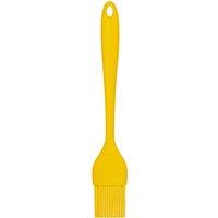 Orsina Lime Green Pastry Brush, Non-Stick Silicone Brush with Ergonomic Handle, Heat Resistant Up to 240C in Yellow