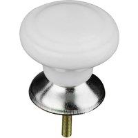 Orsina Classic Design Ceramic Drawer Knobs in White