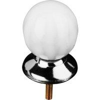 Orsina Retro Style Ceramic Drawer Knobs in White
