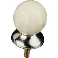 Orsina Retro Style Ceramic Drawer Knobs in Ivory