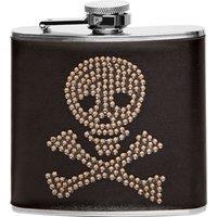 Orsina Durable Hip Flask, Versatile & Practical Hip Flask For Best Man Gift, Perfect Gifting Steel Alcohal Flask in Black