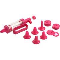 Orsina Stunning Design 31Pc Cookie & Cupcake Decorating Set, Creative Decorating Set For Birthday Parties in Pink