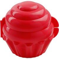 Orsina Stylish Red PP Cupcake Keeper, Durable Cupcake Keeper For Effortless Travelling, Secured Cupcake Container