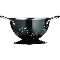 Orsina Mini Retro Colander in Black