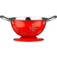 Orsina Mini Retro Colander in Red