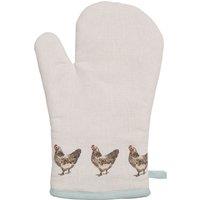 Orsina Mrs Henderson Single Oven Glove in White