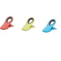Orsina Stylish Set Of Three Magnetic Clips, Practical Design Magnetic Cips For Kitchen, Durable Magnetic Clips