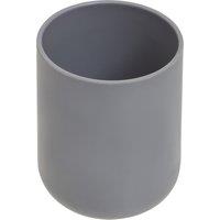 Orsina Designer White Tumbler with Sleek Trim, nature friendly Drinkware, Lightweight Water Tumbler for Everyday Use in Grey