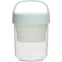Orsina Sturdy Snack Box, Two Inner Compartments Storage Containers, Airtight Small Plastic Storage Snack Box