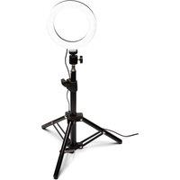 Rio Makeup Perfector LED Ring Light in Black