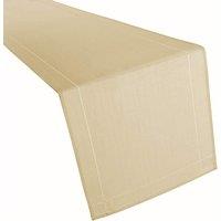 Gr8 Home Polyester Table Runner Dining Tableware in Light Beige
