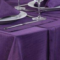 Gr8 Home Set Of 4 Polyester Placemats Dining Table Mats in Purple