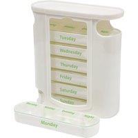 Aidapt Weekday Pill Dispenser in White