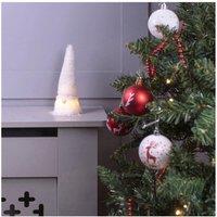 Netagon Home Light Up Christmas Gonk Gnome Ornament Decoration- Lucas in White