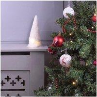 Netagon Home Light Up Christmas Gonk Gnome Ornament Decoration- Bjorn in White