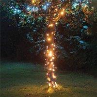 Xmas Haus String Lights Black Rubber IP65 5m 40 LED Copper Gold