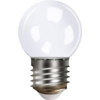 Xmas Haus G45 Bulb, E27 Base, Clear Plastic Cover Cool White