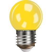 Xmas Haus G45 Bulb, E27 Base, Plastic Cover Yellow