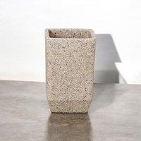 Showerdrape Metro Sand Bathroom Sink Accessory Tumbler in Light Sand