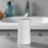Showerdrape Alto White Tumbler