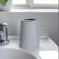 Showerdrape Garda Light Grey Bathroom Sink Accessory Toothbrush Holder
